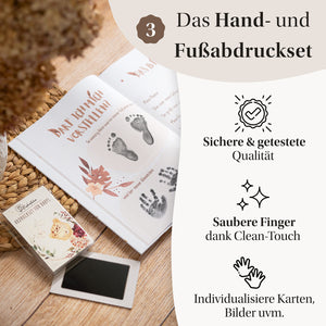 Baby Abdruckset für die winzigen Fuß - & Handabdrücke